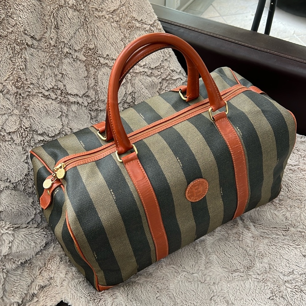 FENDI PEQUON DUFFLE BAG 40cm in excellent condition